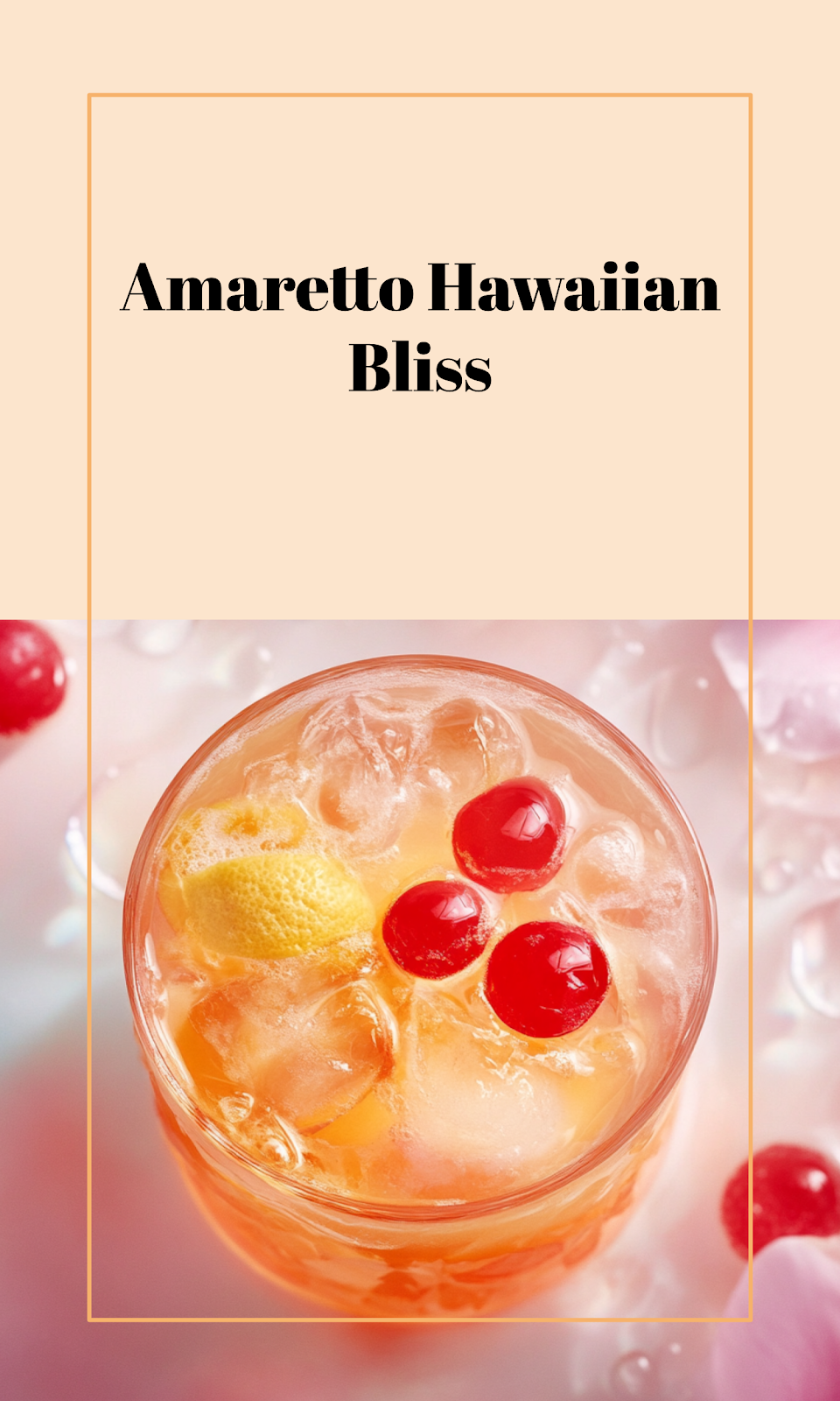 Amaretto Aloha Cocktail