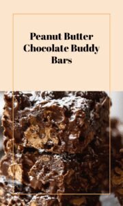 Chocolate Peanut Butter Muddy Buddy Bars