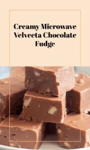 Creamy Microwave Velveeta Chocolate Fudge