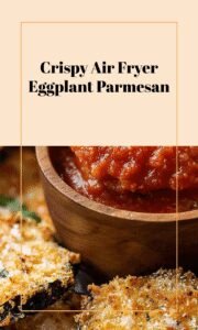 Crispy Parmesan Air Fryer Eggplant Slices
