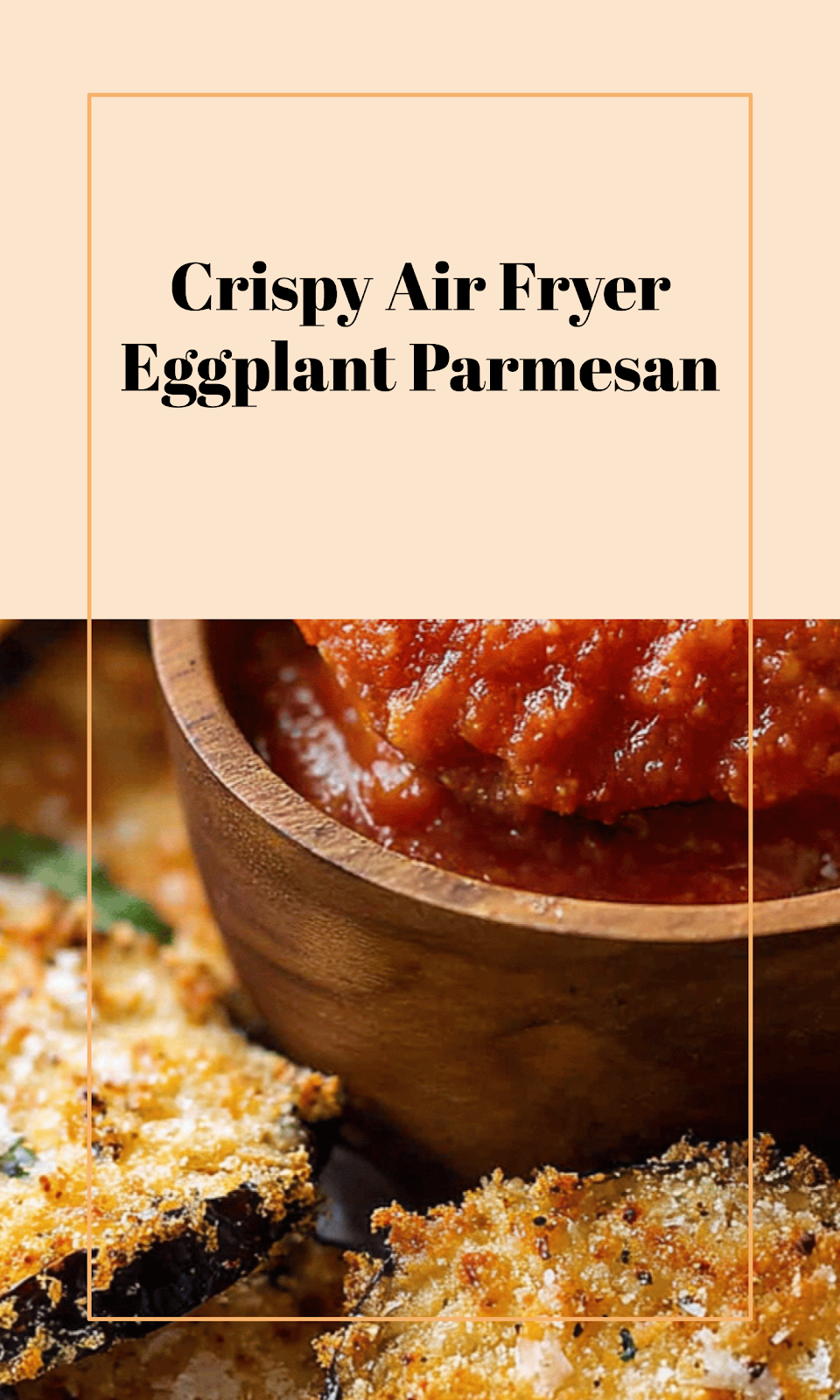 Crispy Parmesan Air Fryer Eggplant Slices