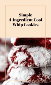 Easy 4-Ingredient Cool Whip Cookies