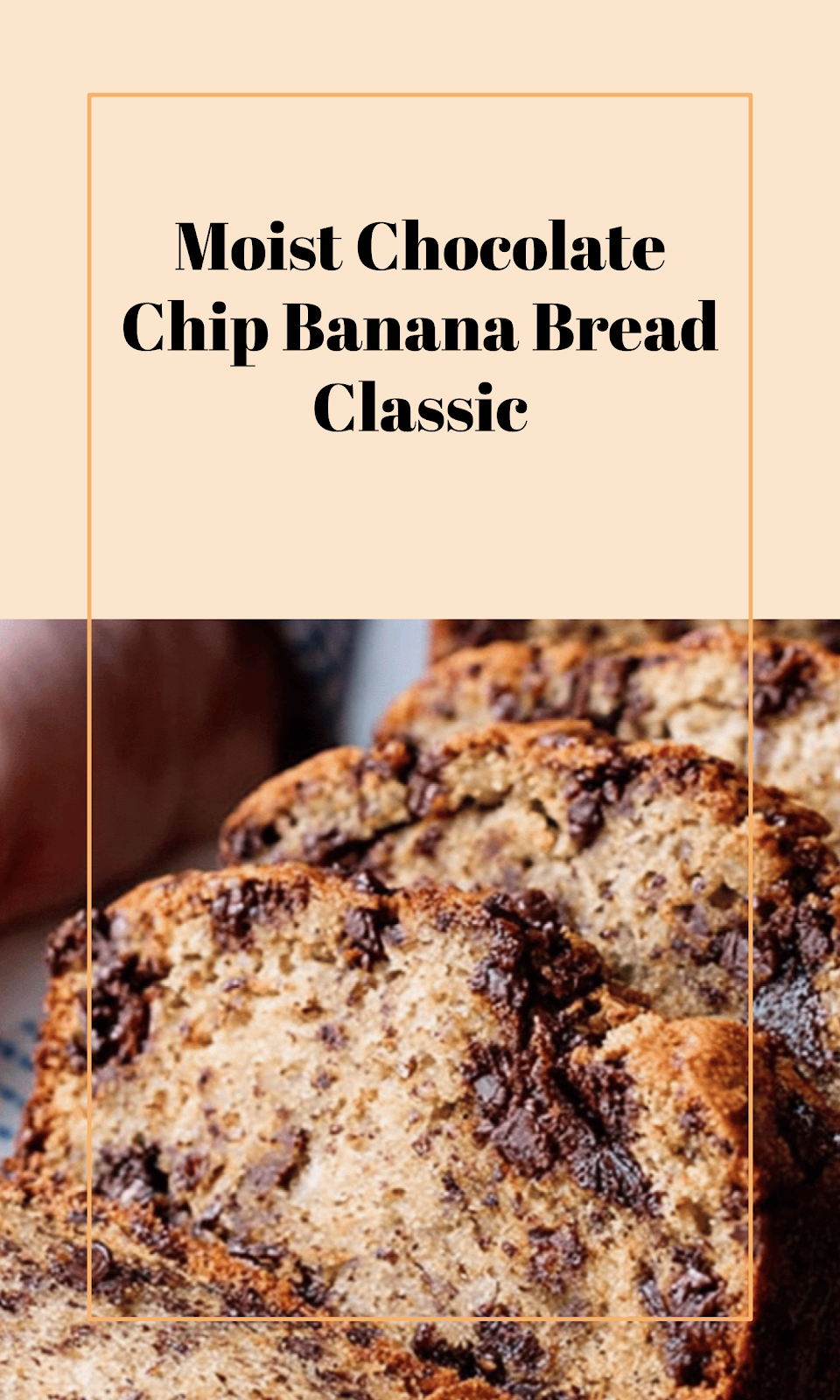 Easy Moist Chocolate Chip Banana Bread Staple