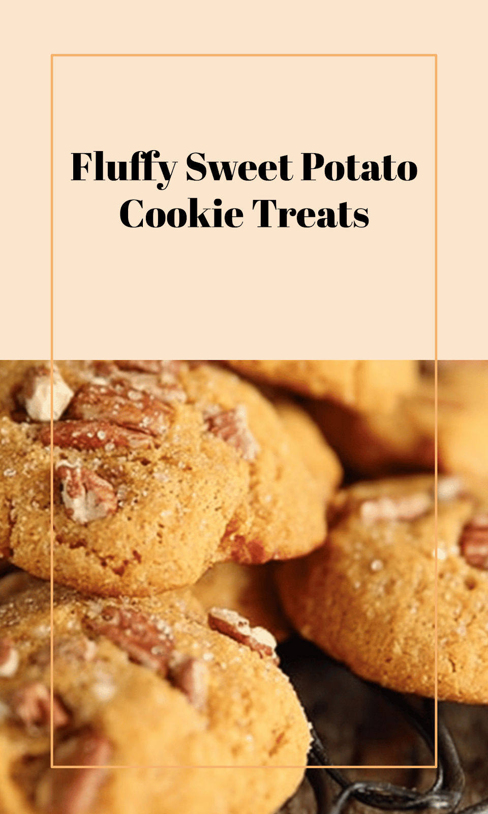 Fluffy Sweet Potato Cookie Delights