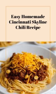 Homemade Cincinnati Skyline Chili: Easy Ohio Classic Recipe