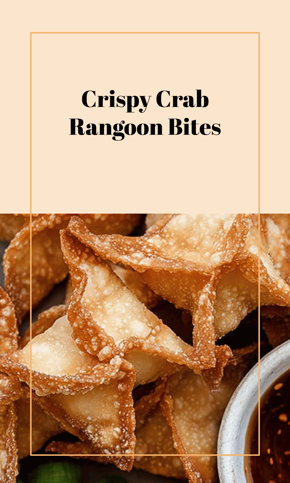 Homemade Crab Rangoon Delight