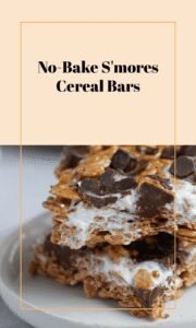 No-Bake S'mores Graham Cereal Bars