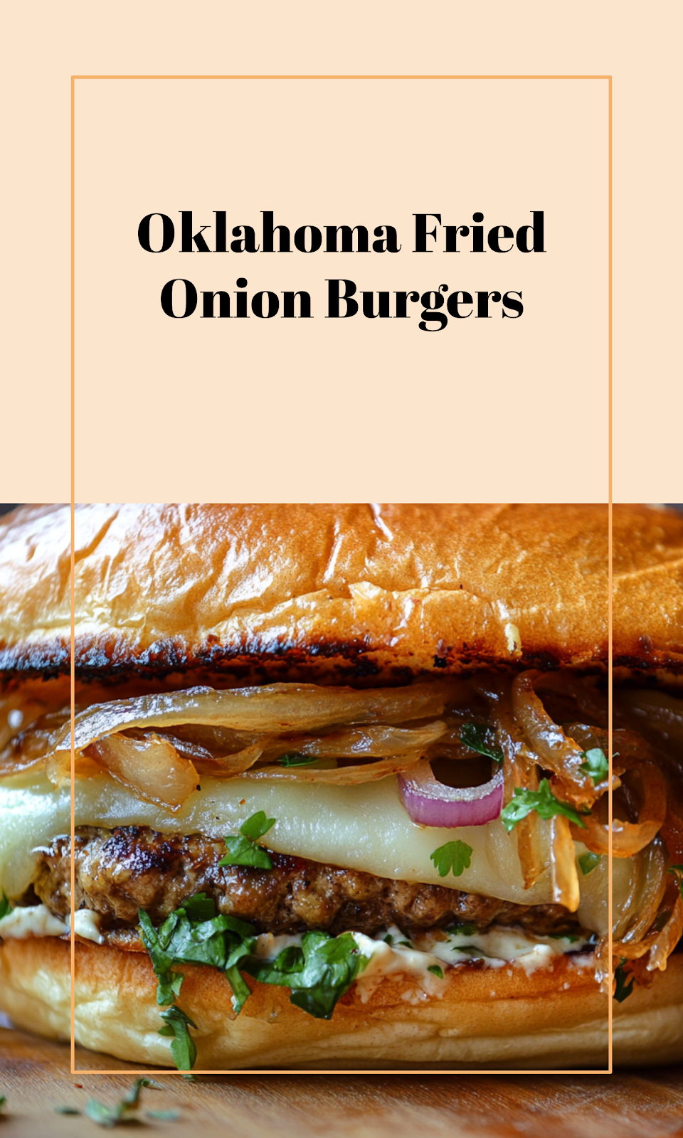 Oklahoma Onion Burgers