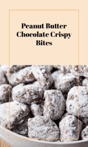 Peanut Butter Chocolate Crunch Bites