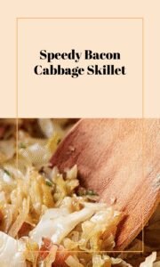 Quick Bacon Cabbage Skillet