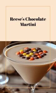 Reese's Pieces Martini
