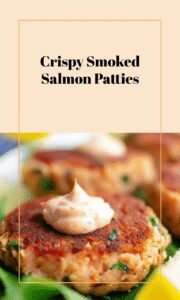 Smoked Salmon Patties with Crispy Flaky Texture
