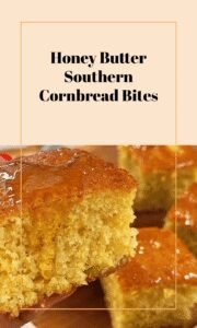 Southern-Style Honey Butter Cornbread Poppers 🌽✨