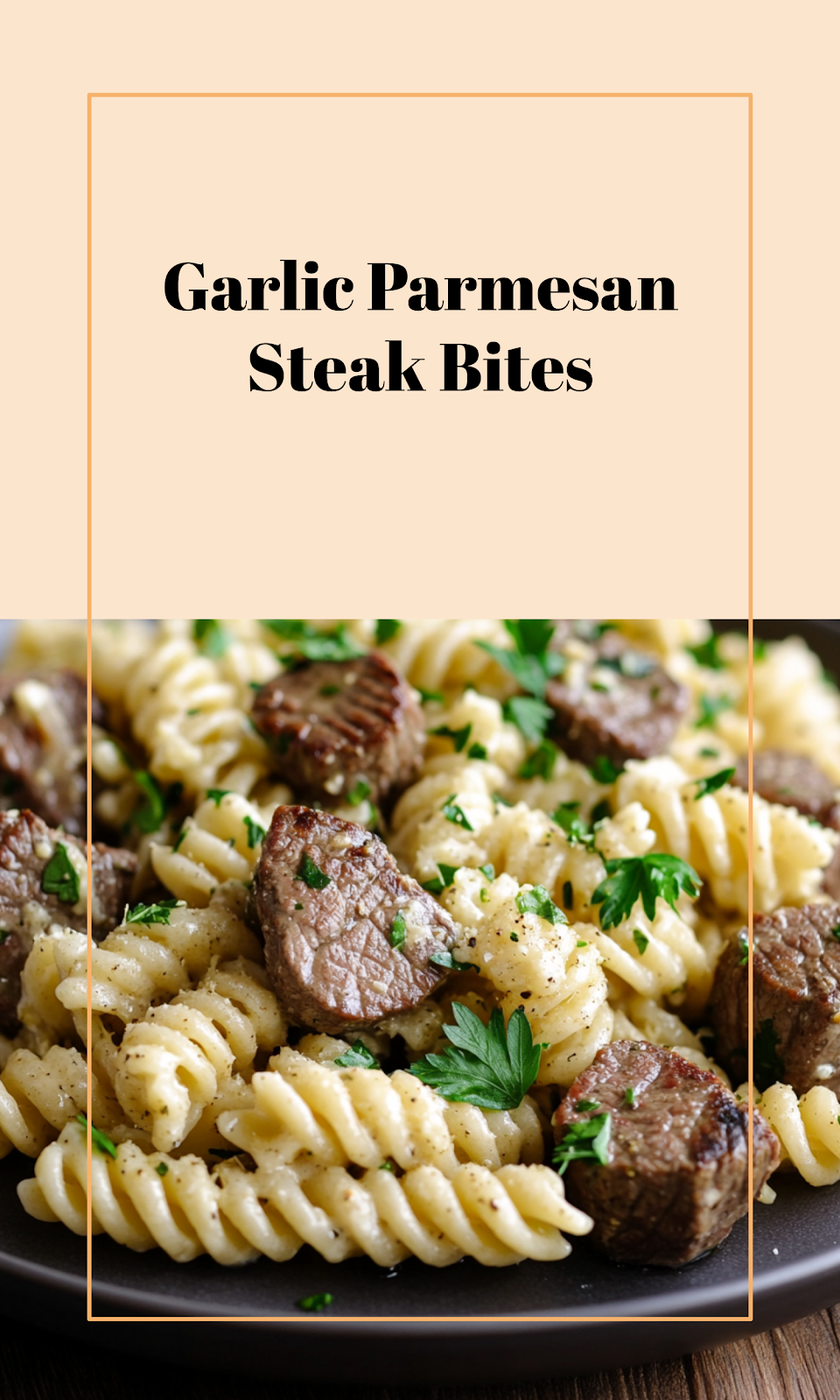 Steak Bites with Garlic Parmesan Sauce