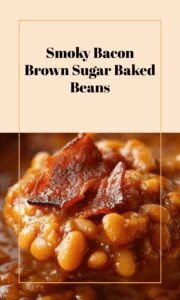 Sweet Smoky Bacon Brown Sugar Baked Beans