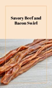 Twisted Beef and Bacon Roll