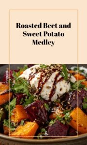 Warm Beet and Sweet Potato Salad