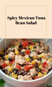 Zesty Mexican Tuna Salad with Beans and Veggies