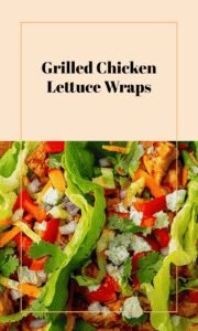 BBQ Chicken Lettuce Wrap Delight