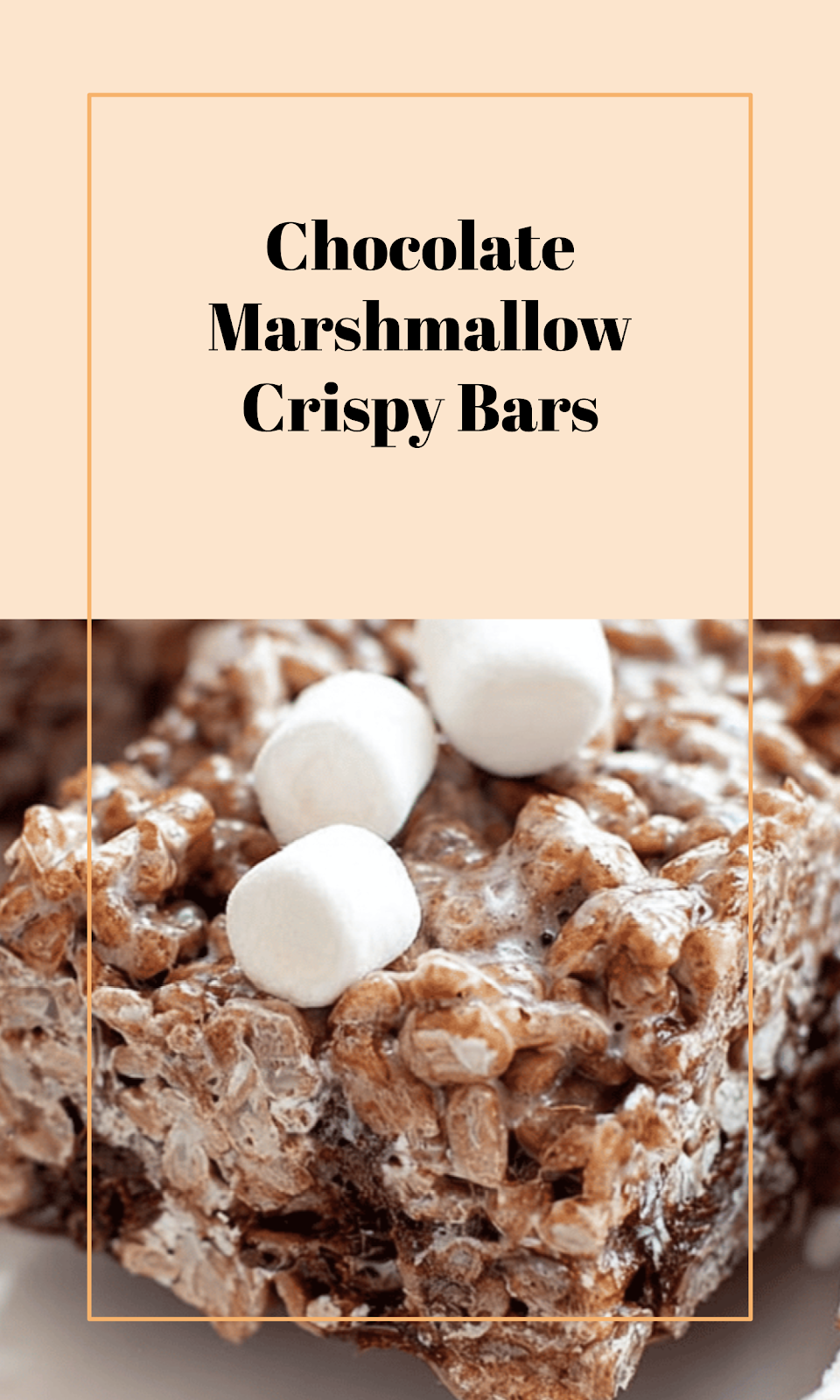 Chocolate Cocoa Krispie Marshmallow Bars