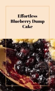 Easy Blueberry Dump Cake Delight