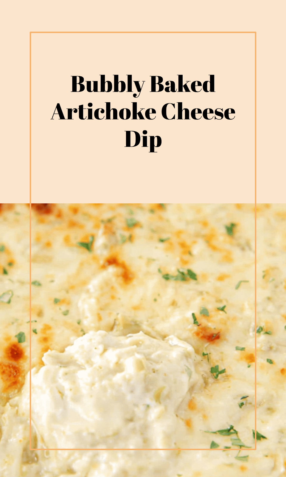 Easy Cheesy Baked Artichoke Dip