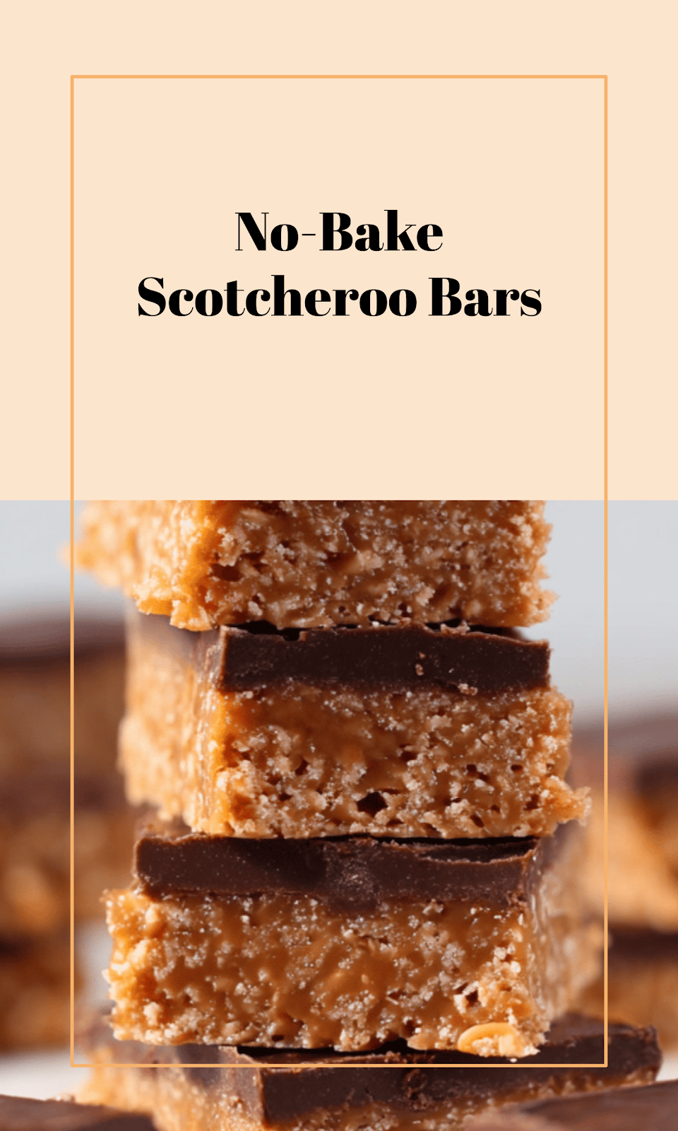 Easy No-Bake Scotcheroo Bars Recipe