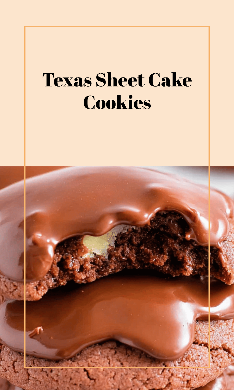 Easy Texas Sheet Cake Mix Cookies