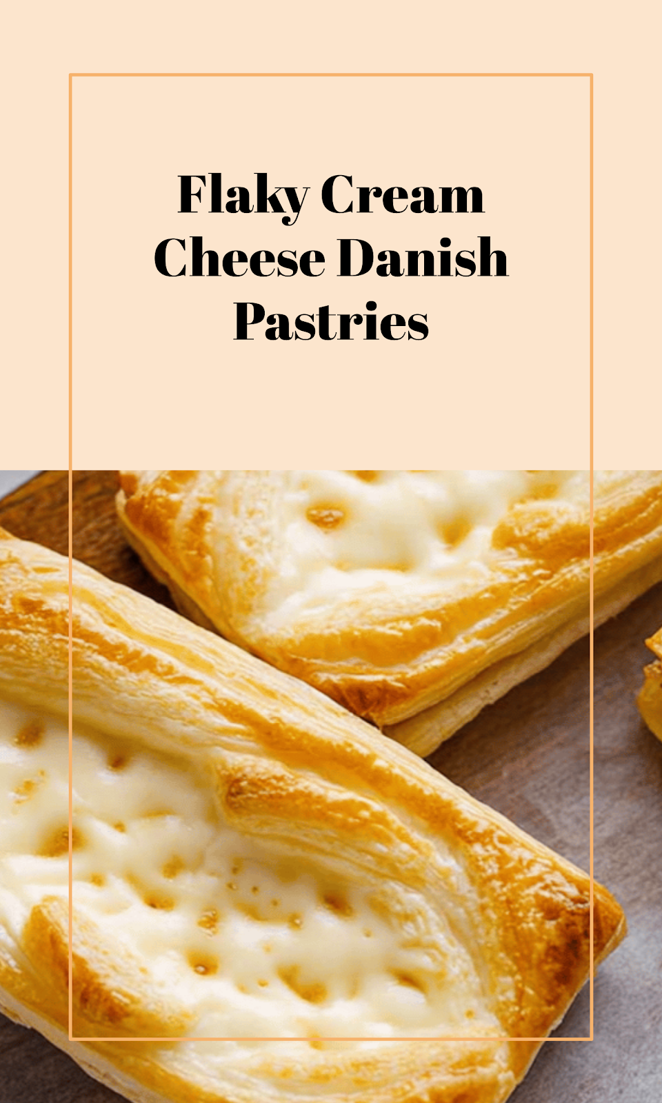 Flaky Puff Pastry Cream Cheese Danish Delight