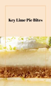 Key Lime Pie Bar Bites