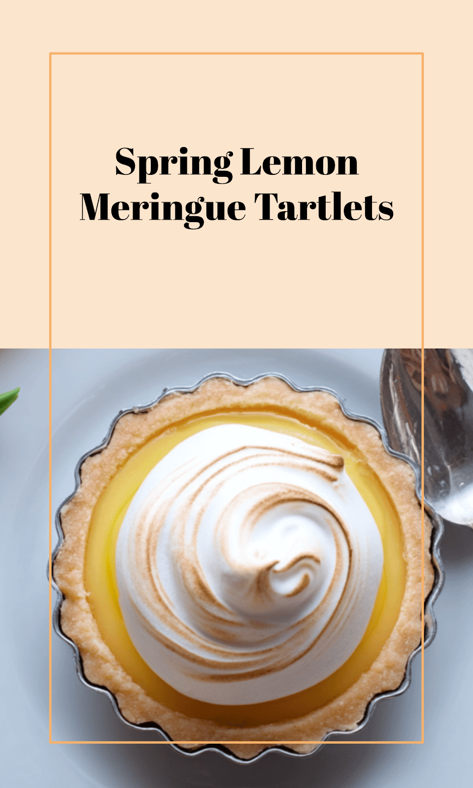 Lemon Meringue Tartlets for Spring Celebrations