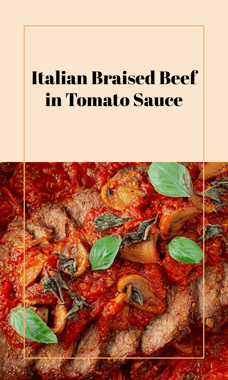 Pizzaiola-Style Beef