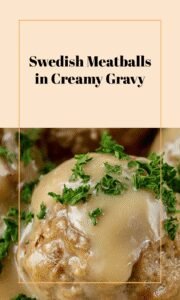 Savory Swedish Meatball Delight