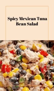 Zesty Mexican Tuna Salad with Beans and Veggies